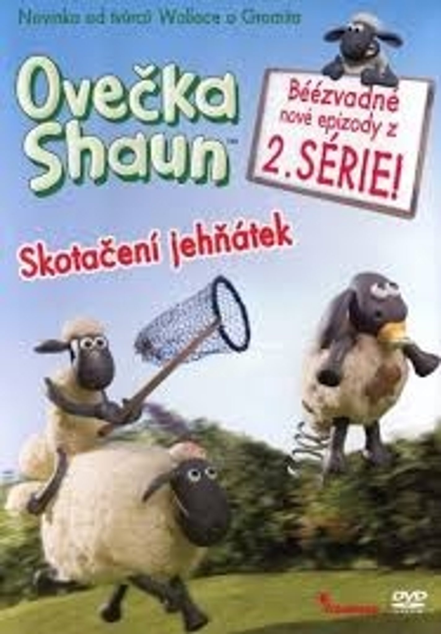 DVD Ovečka Shaun - Skotačení jehňátek 2.série