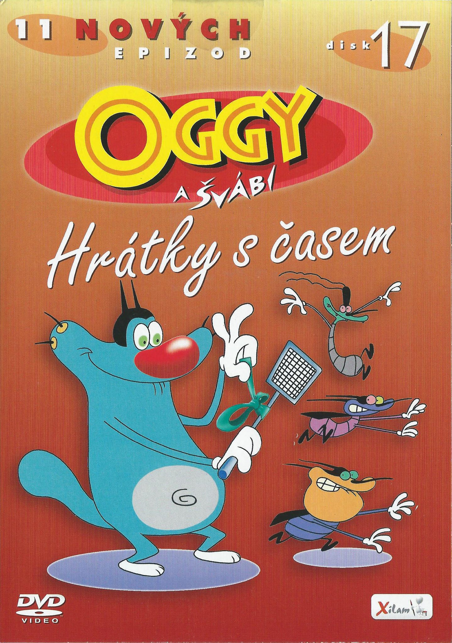 DVD Oggy a vbi 17 - Hrtky s asem