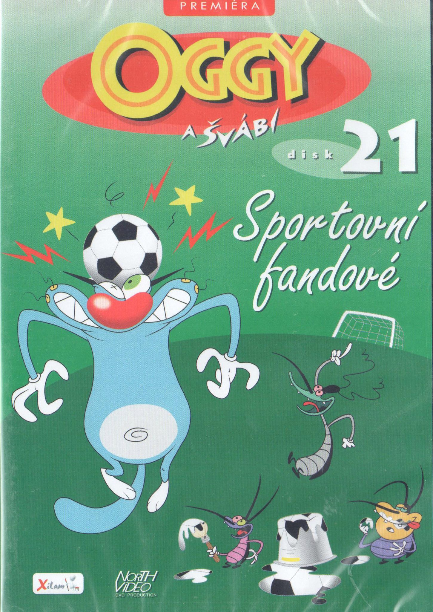 DVD Oggy a vbi 21 - Sportovn fandov - Kliknutm na obrzek zavete