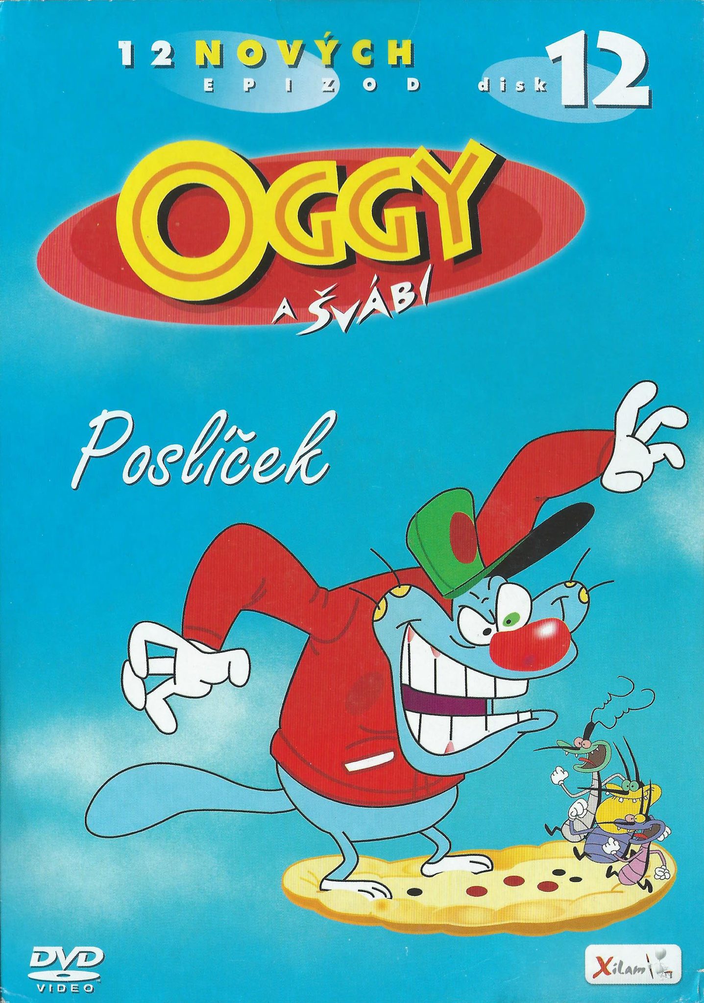 DVD Oggy a vbi 12 - Poslek