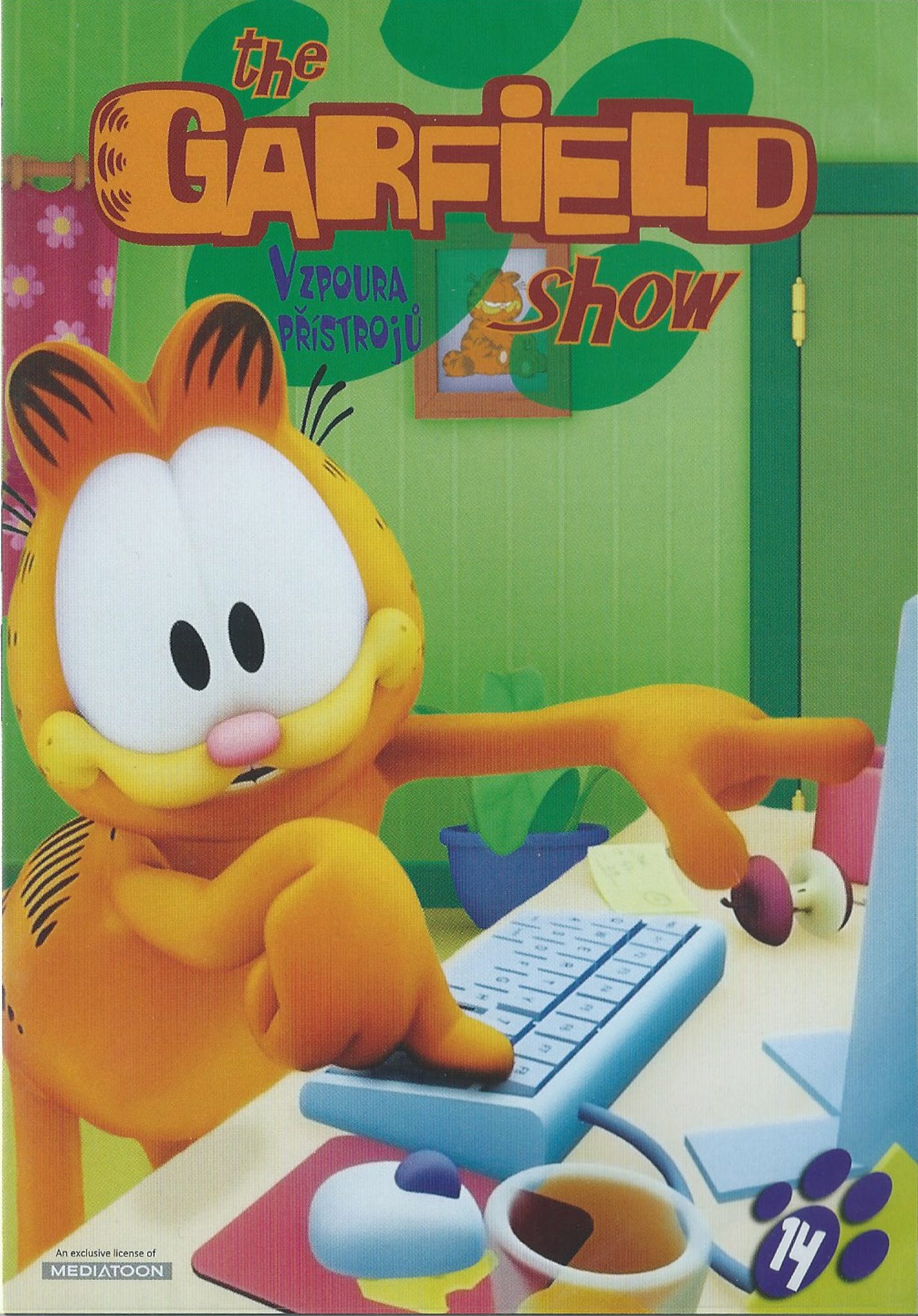 DVD The Garfield show 14 - Vzpoura pstroj