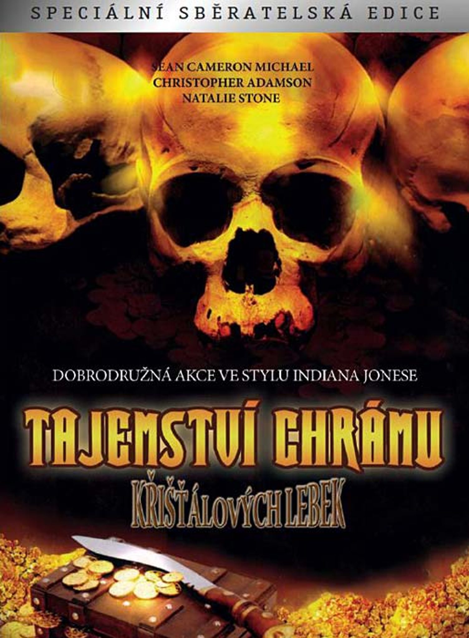 DVD Tajemstv chrmu Kilovch lebek (Digipack)