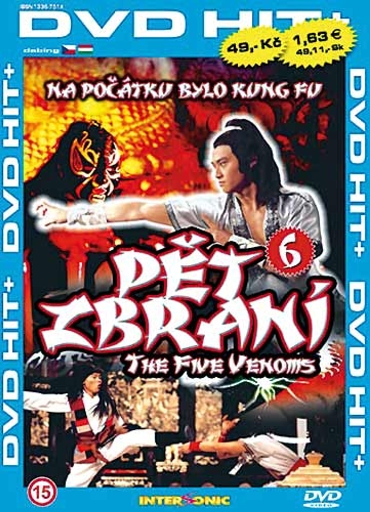 DVD Shaolin 6 Pt zbran