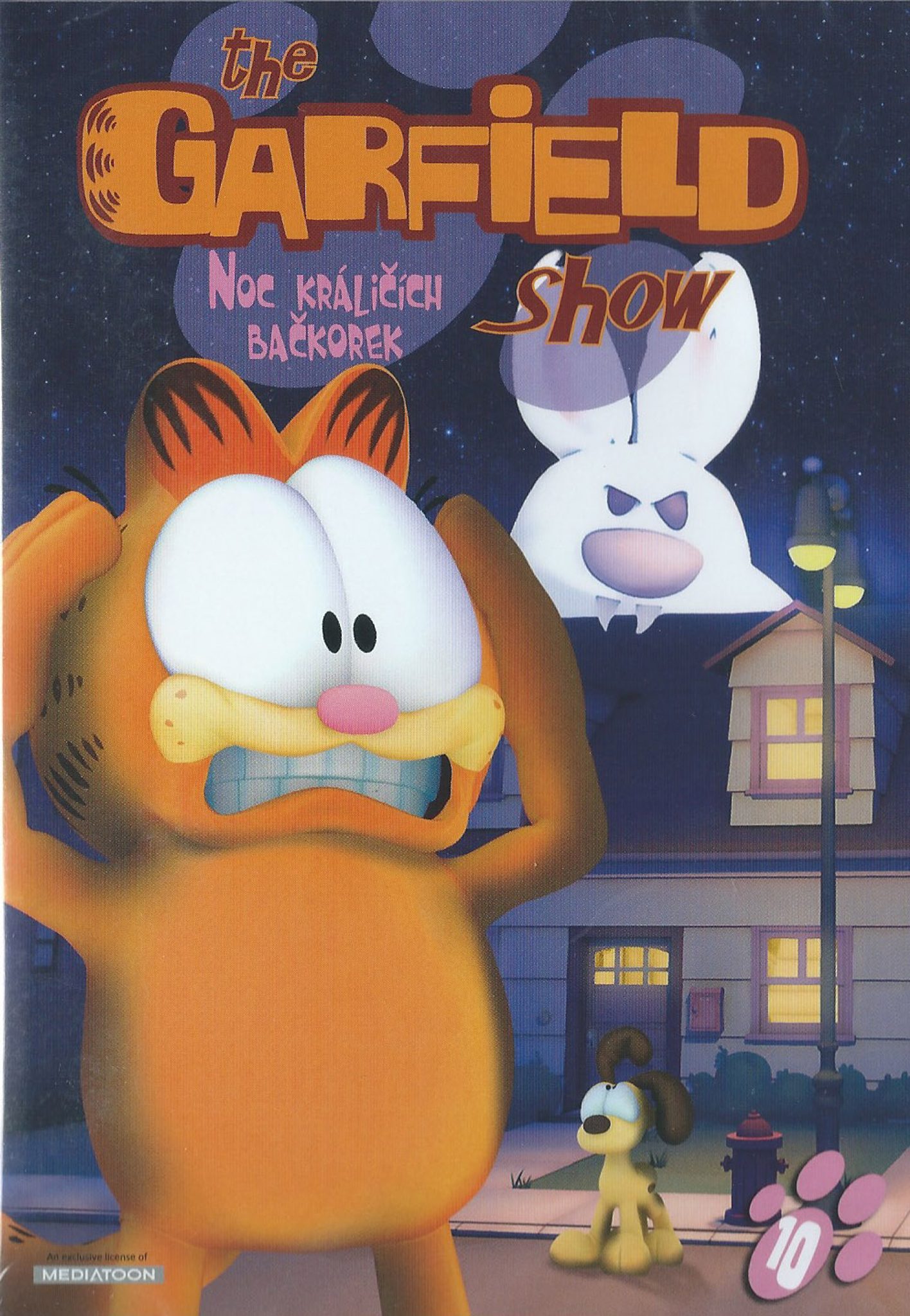 DVD The Garfield show 10 - Noc krlich bakorek