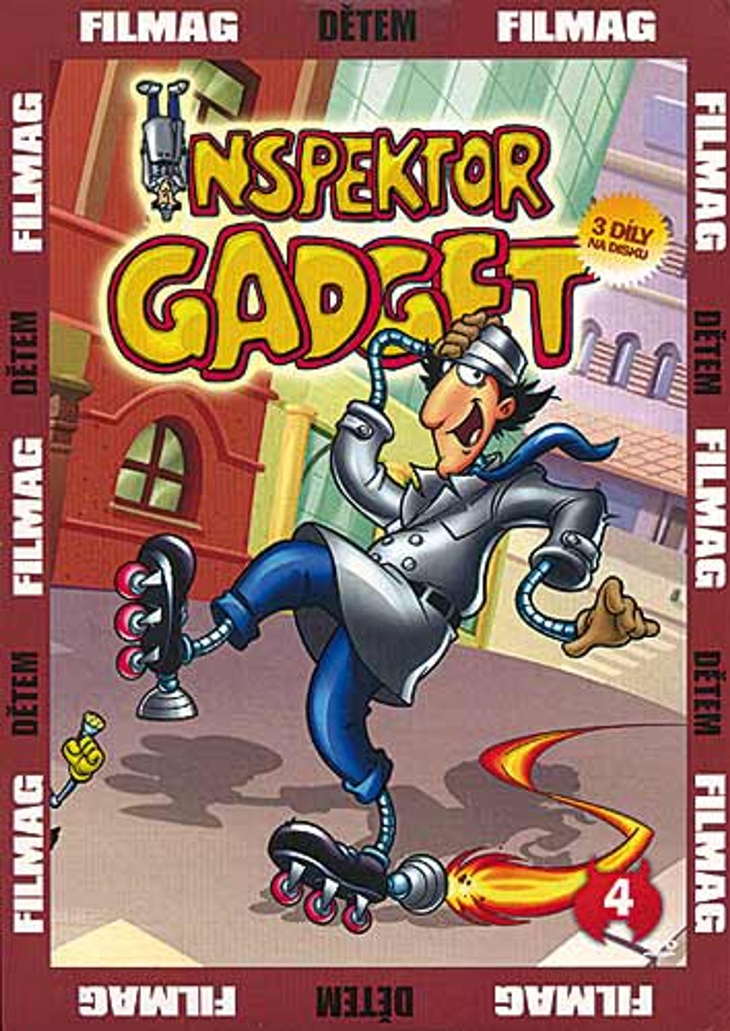 DVD Inspektor Gadget 4 - Kliknutm na obrzek zavete