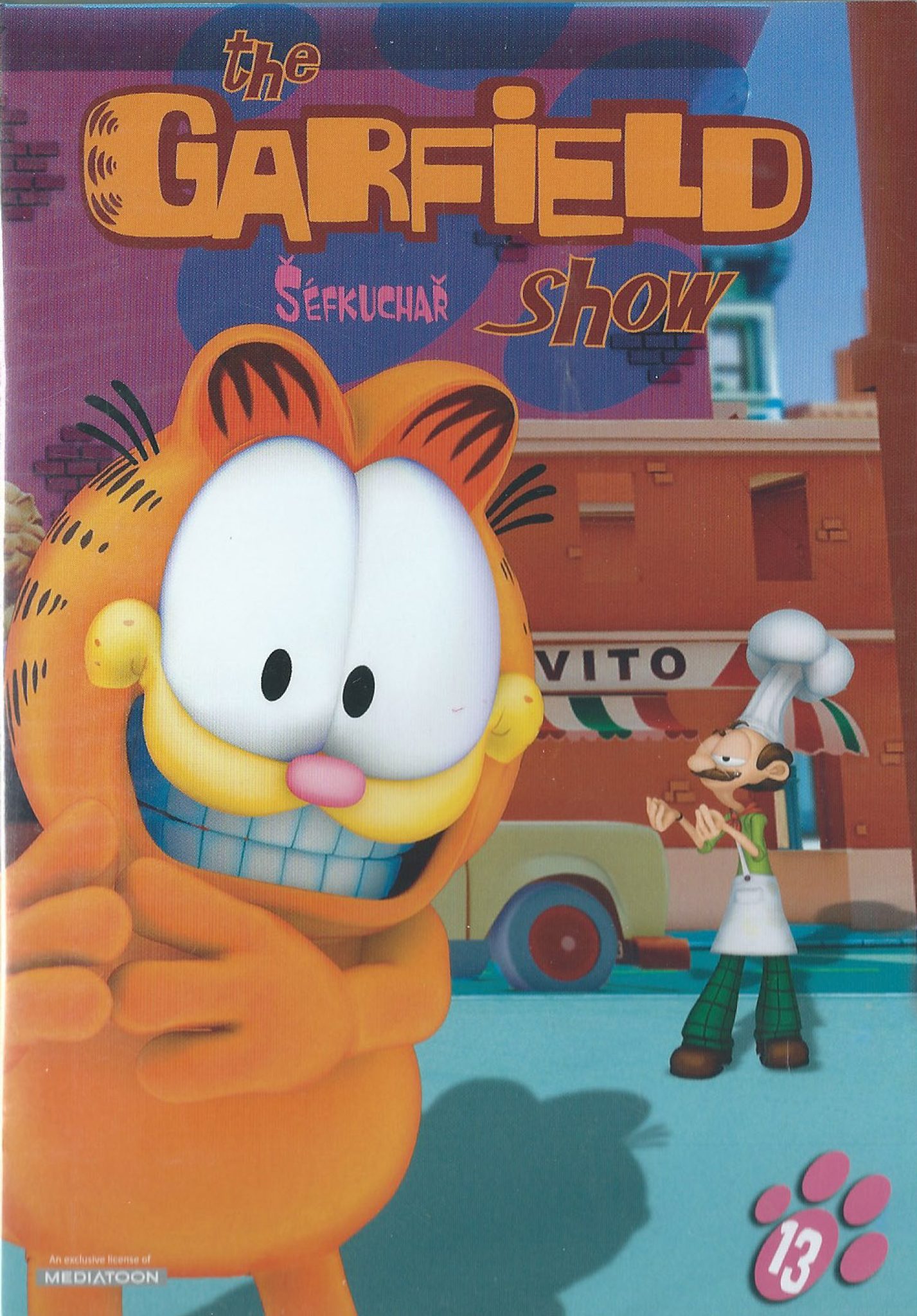 DVD The Garfield show 13 - fkucha