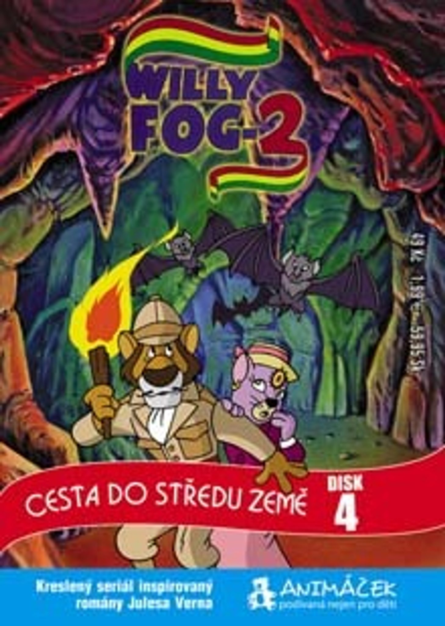 DVD Willy Fog - cesta do stedu zem 4