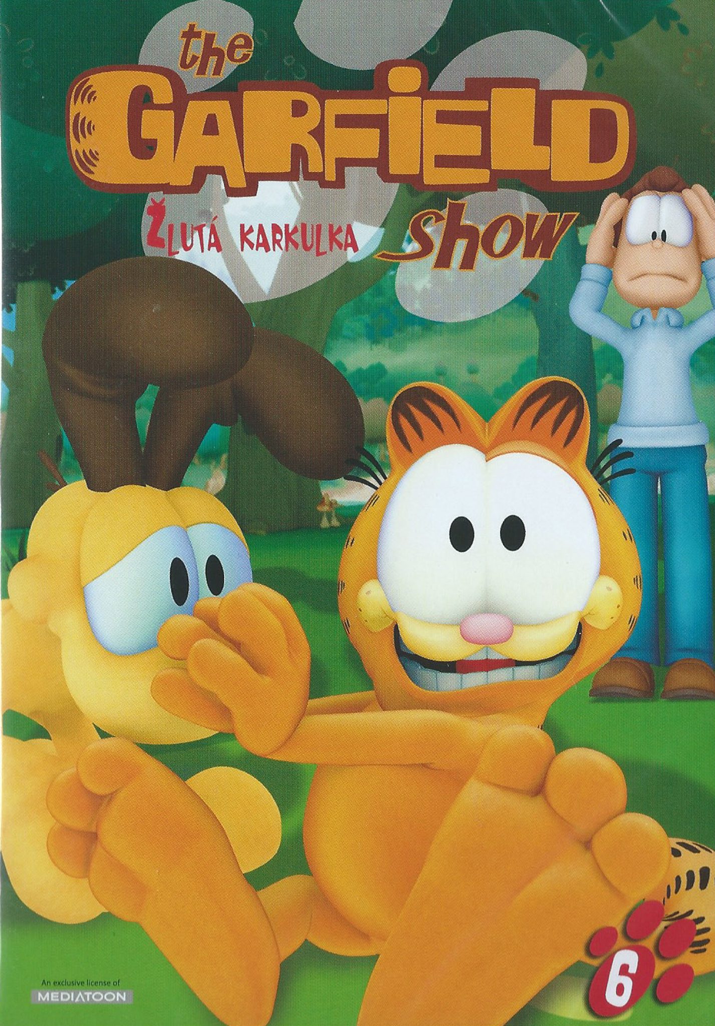 DVD The Garfield show 6 - lut karkulka