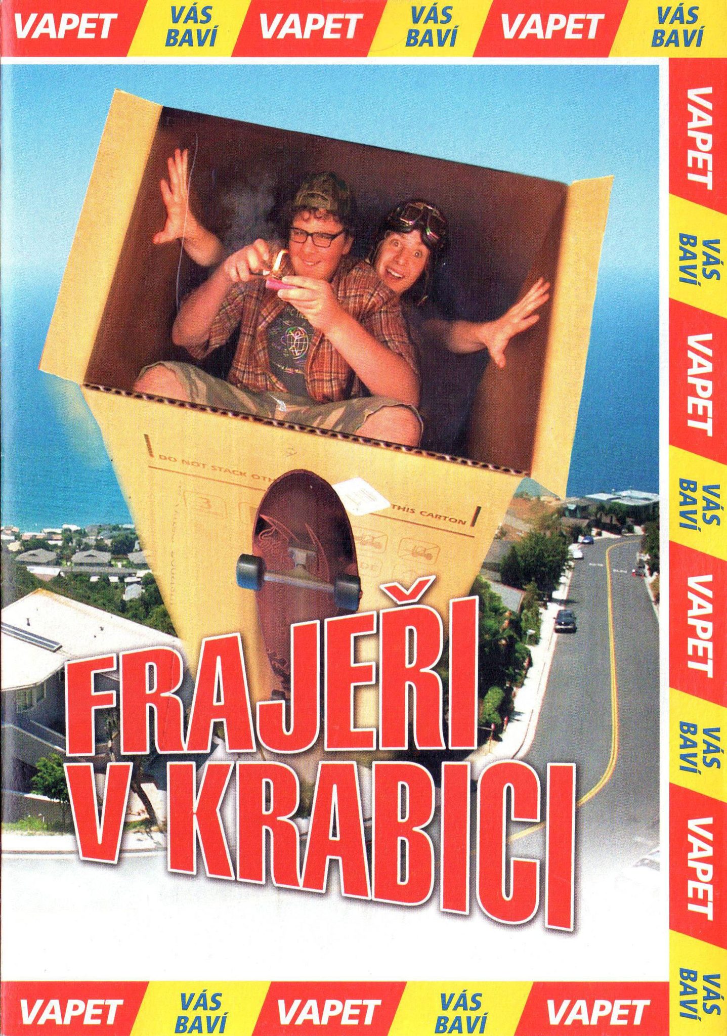 DVD Frajeři v krabici