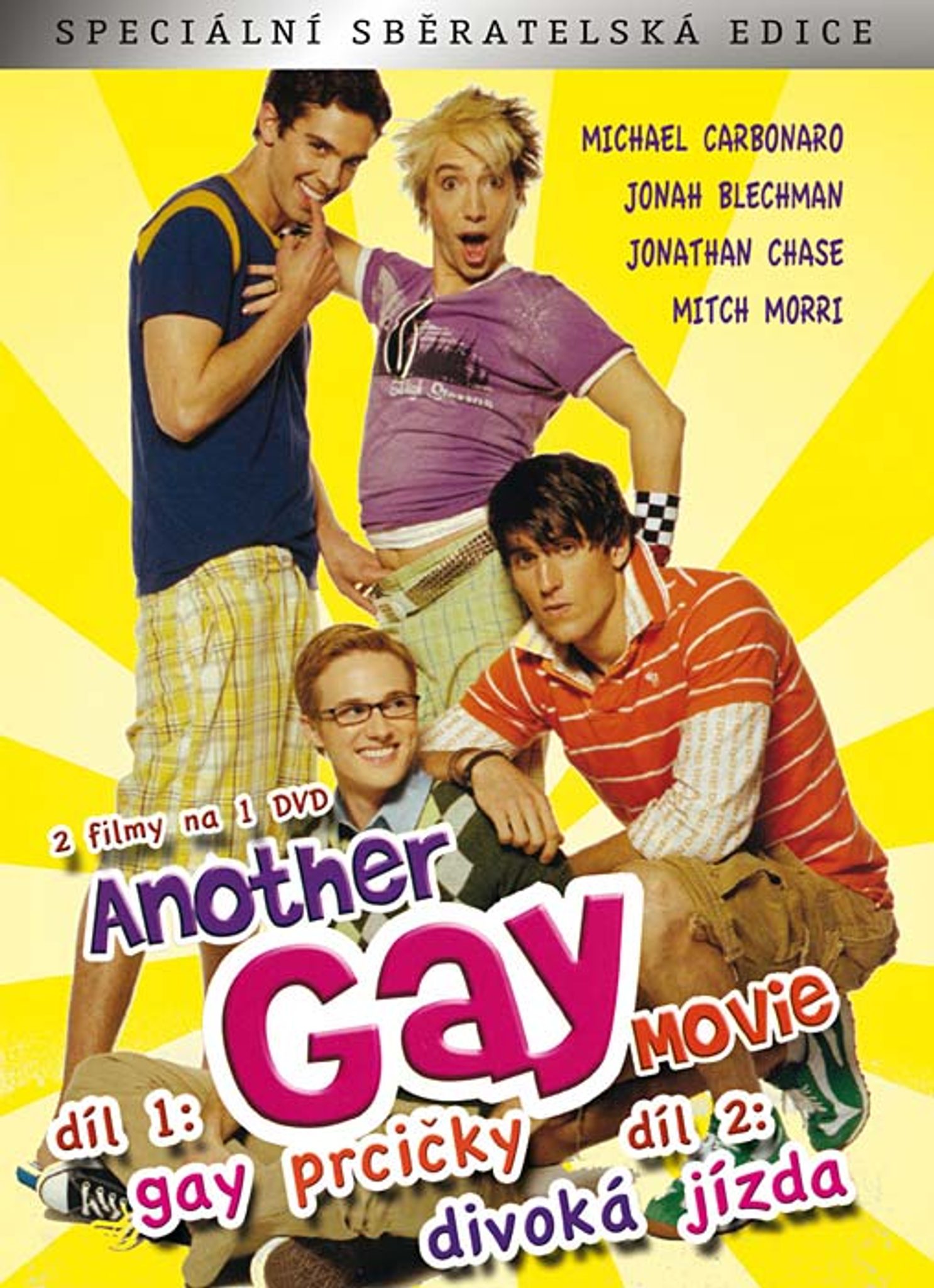 DVD Another Gay Movie: 1 - Gay Prciky + 2 - Divok jzda (Digipack)