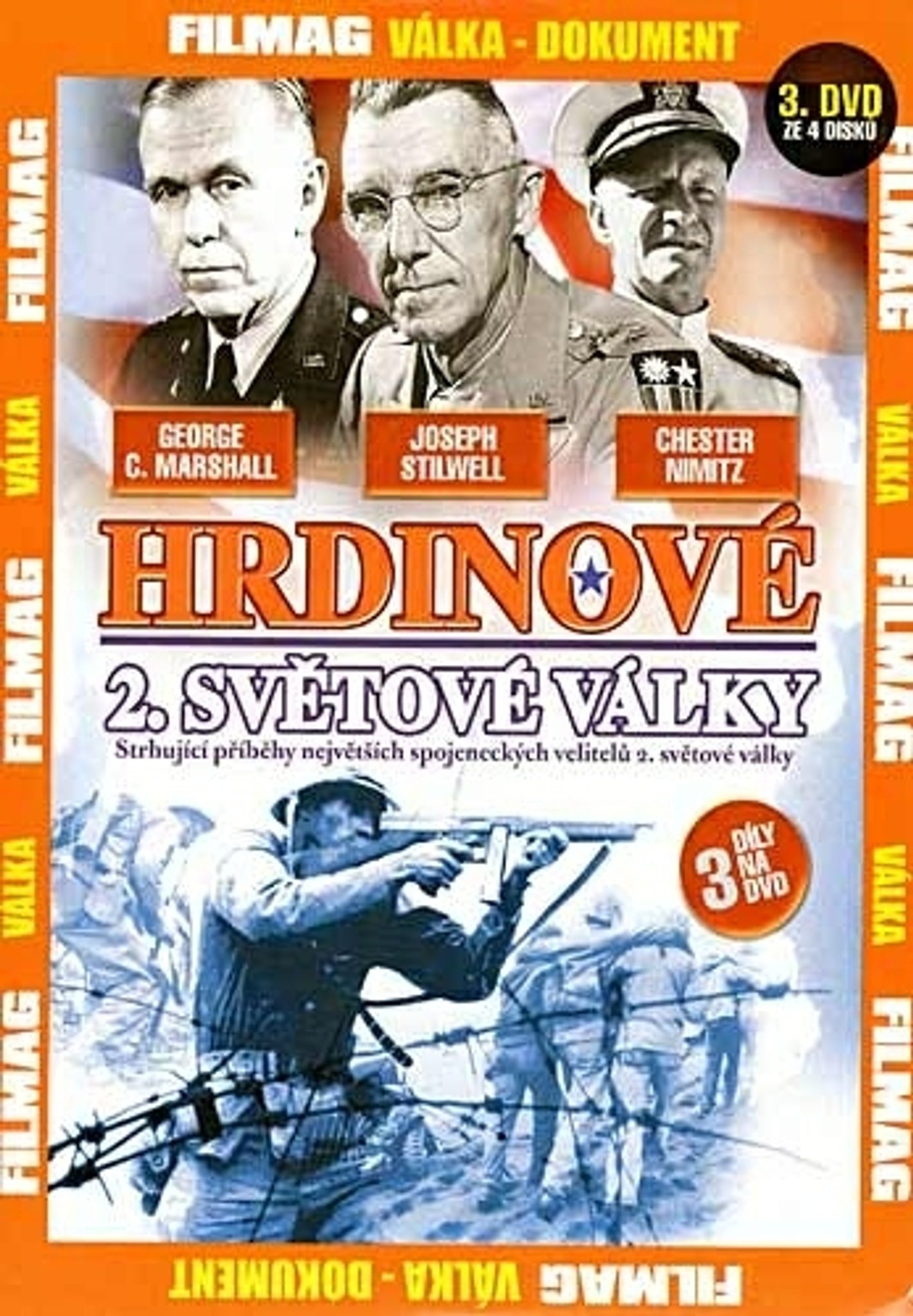 DVD Hrdinov 2. Svtov vlky 3