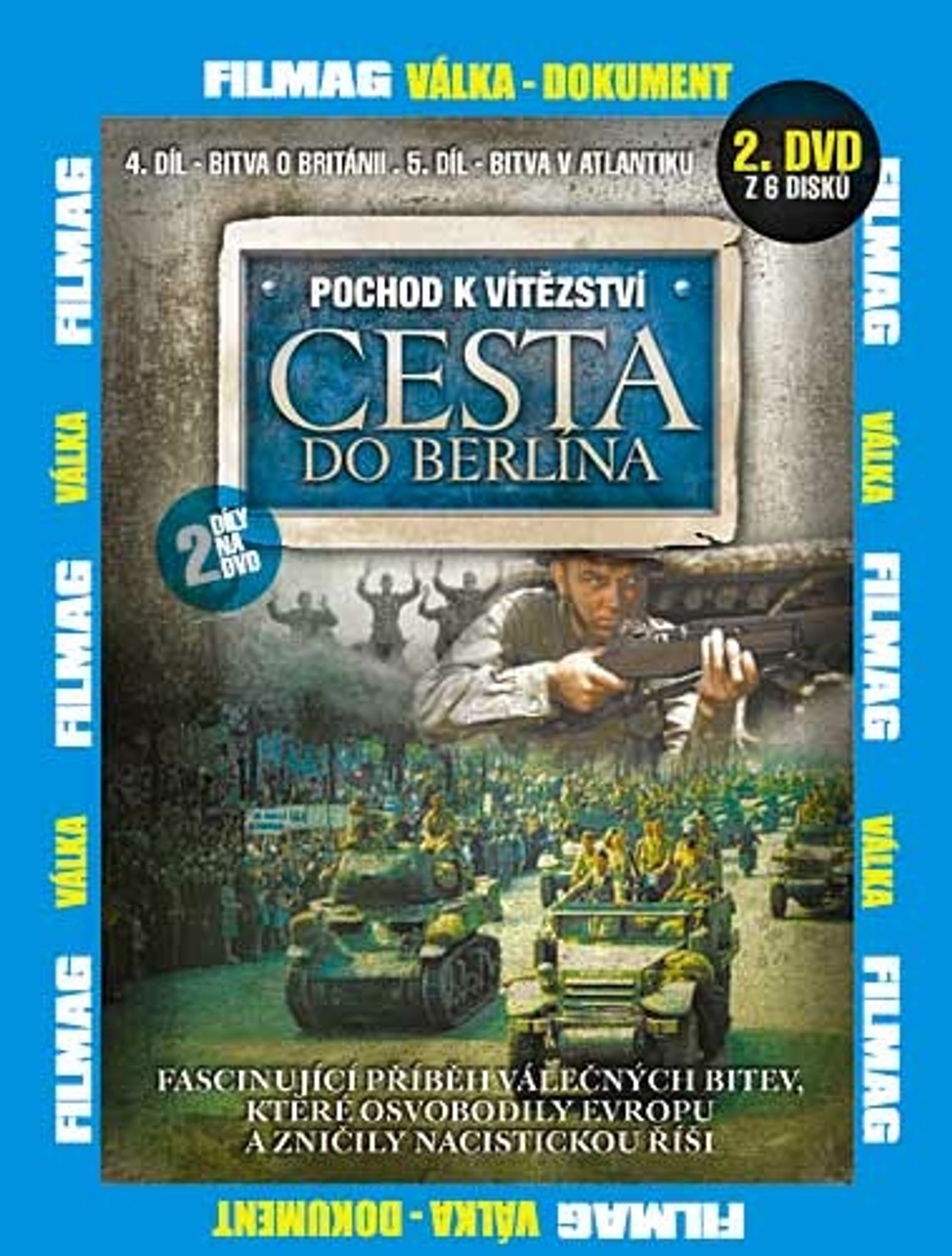DVD Pochod k vtzstv - Cesta do Berlna 2