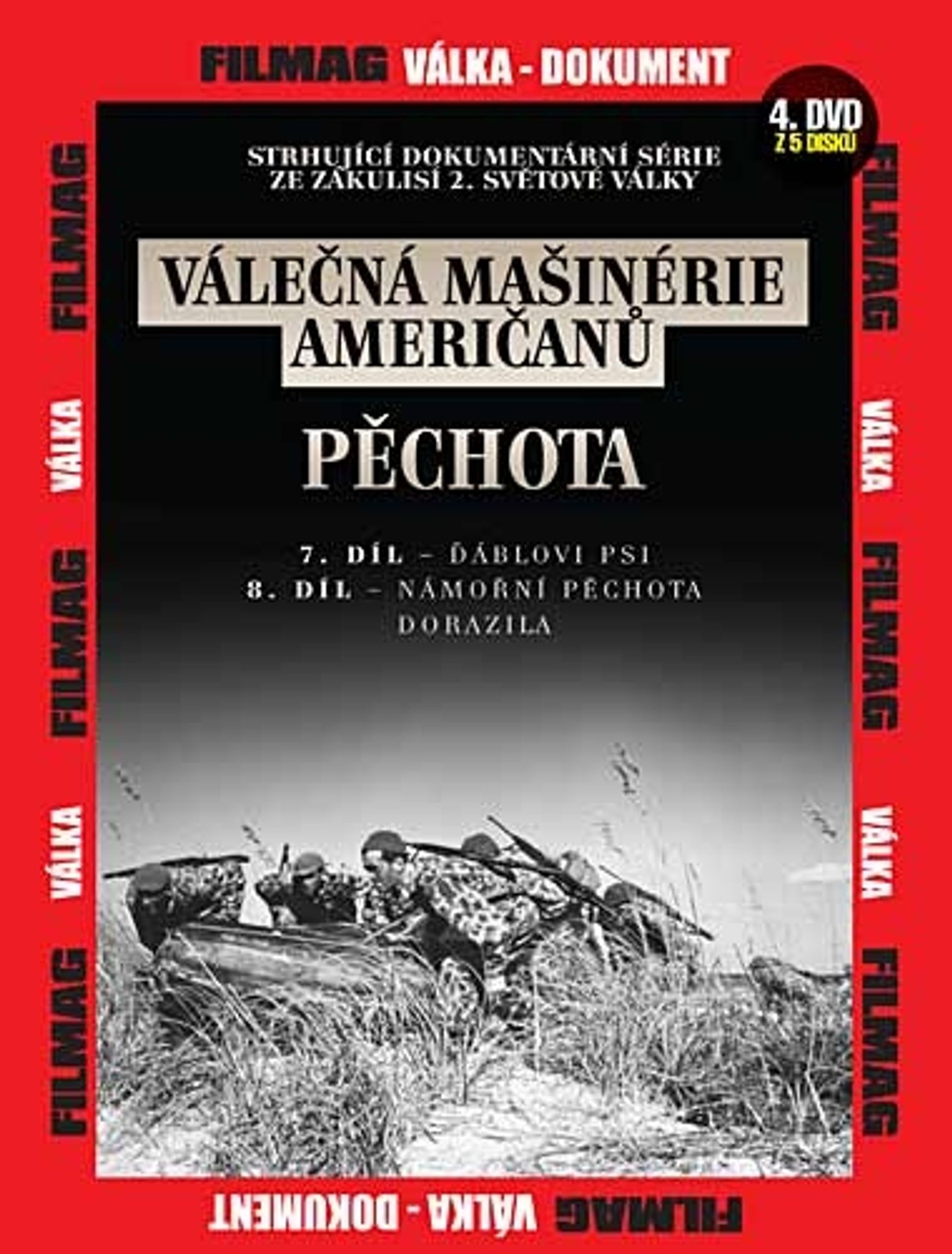 DVD Válečná mašinérie američanů - Pěchota