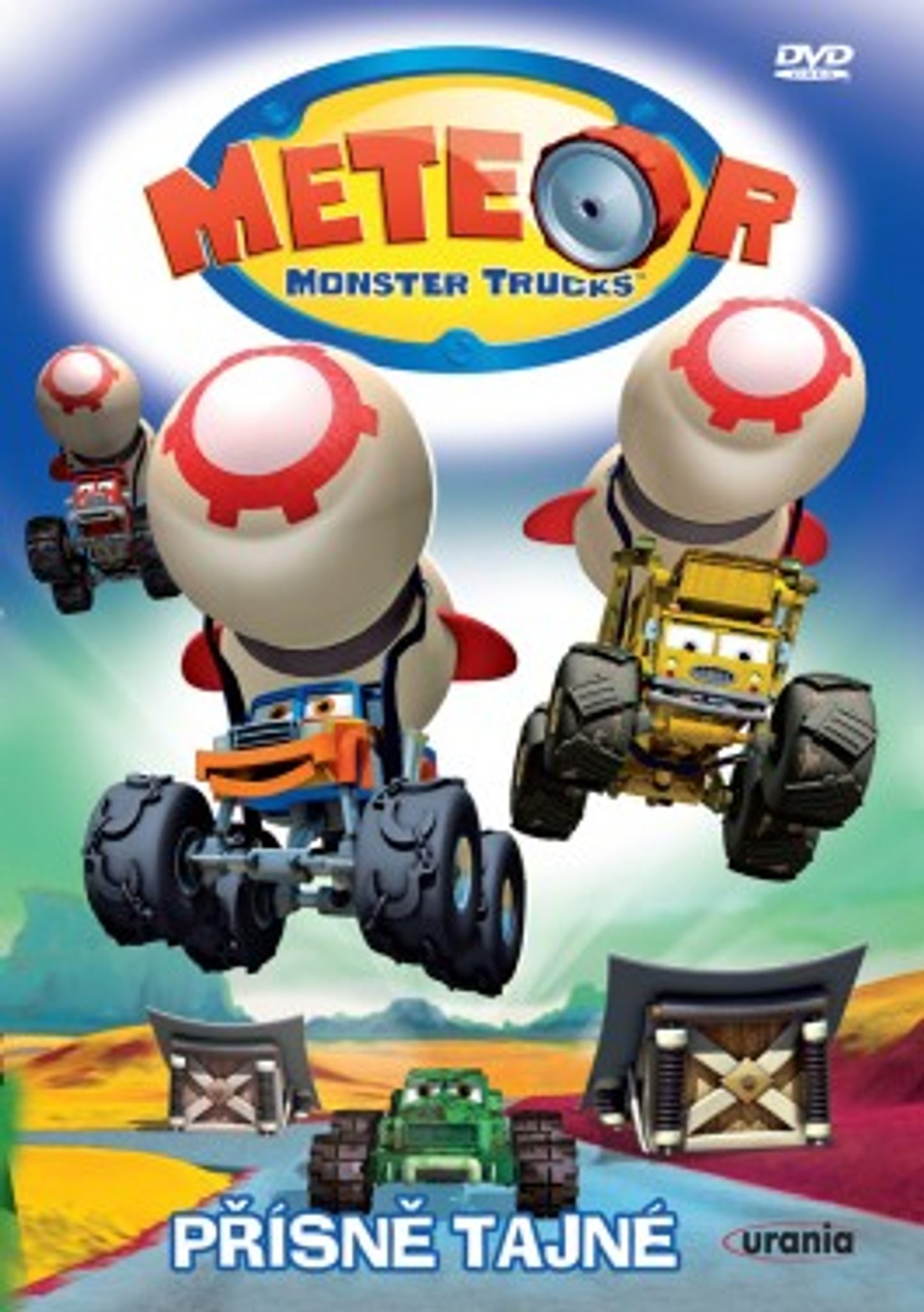 DVD Meteor Monster Trucks 4 - Psn tajn