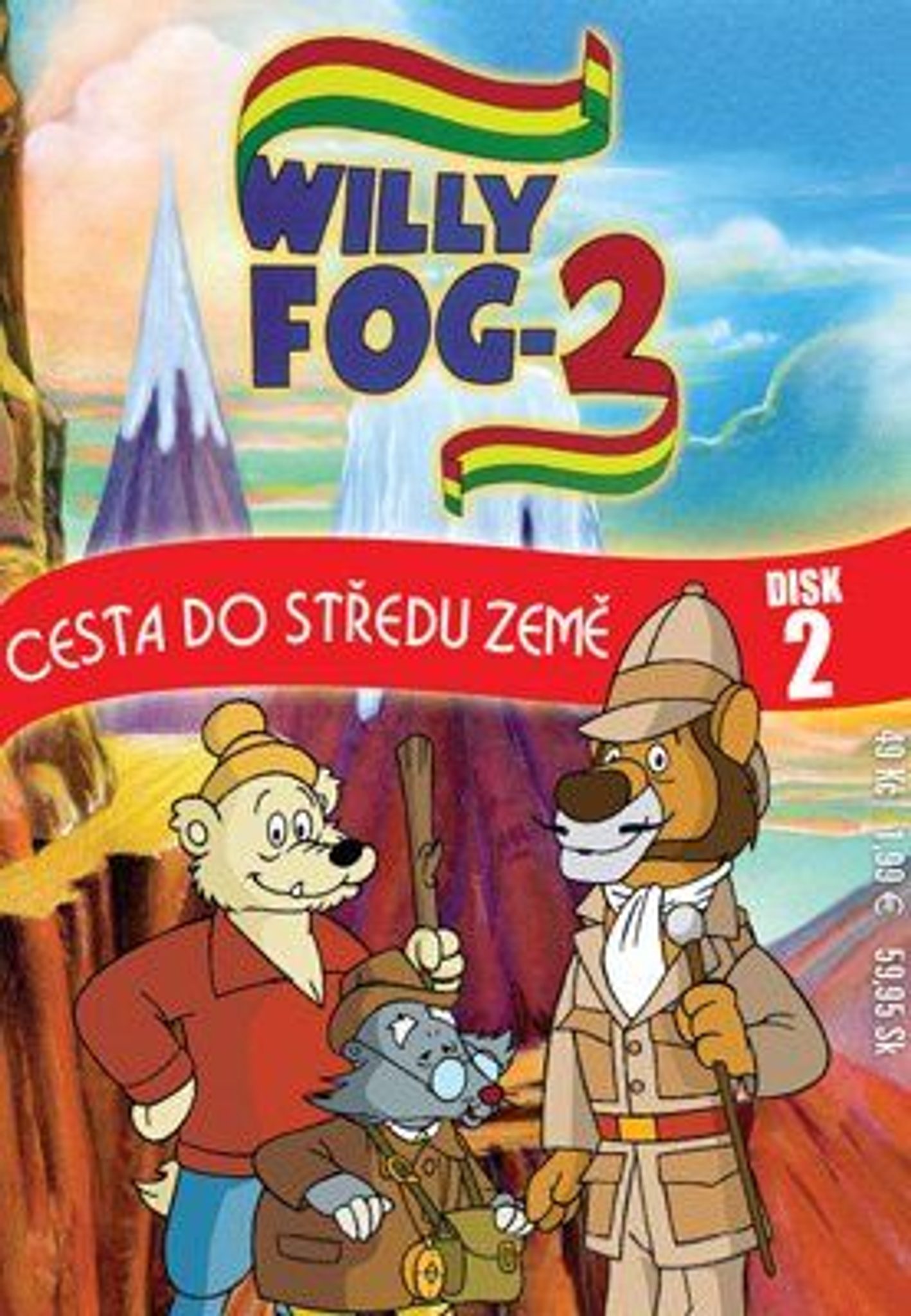 DVD Willy Fog - cesta do stedu zem 2