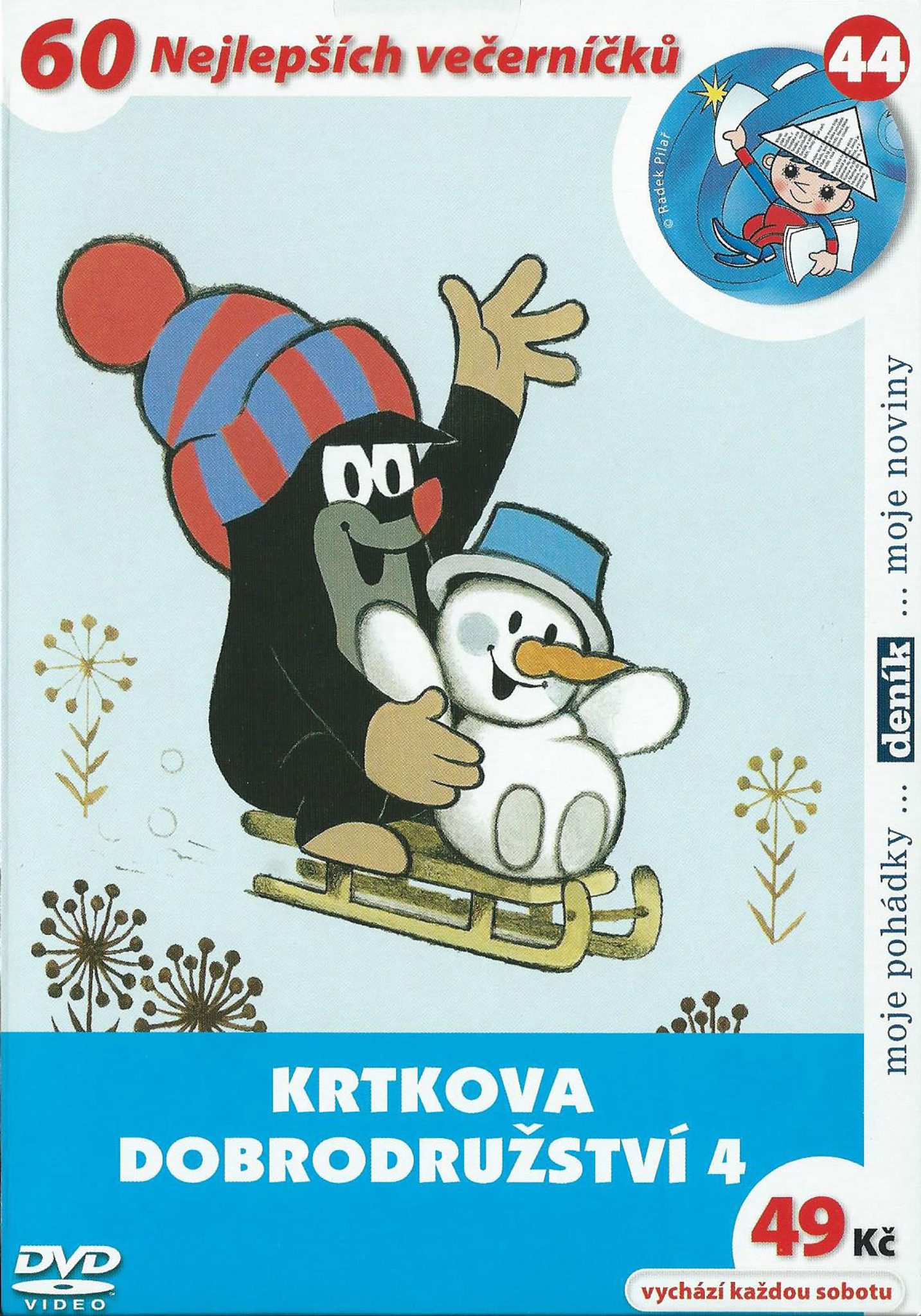 DVD Krtkova dobrodružství 4