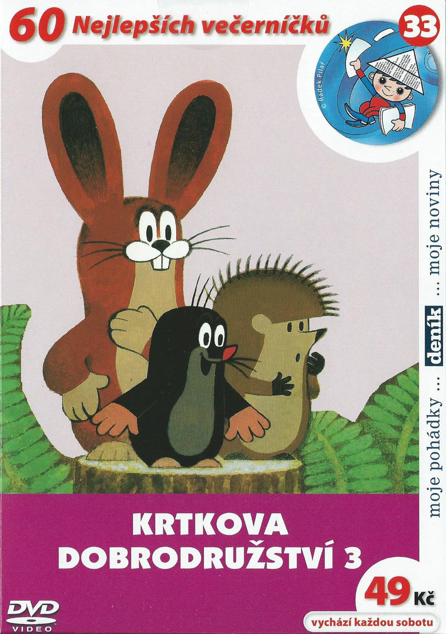 DVD Krtkova dobrodrustv 3