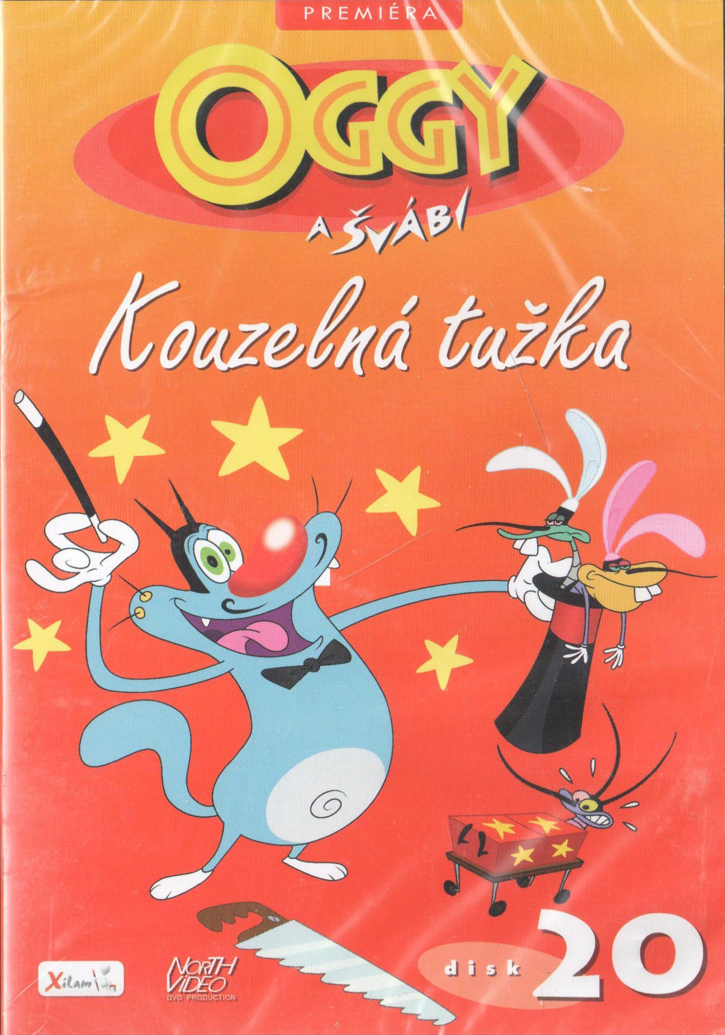 DVD Oggy a švábi 20 - Kouzelná tužka