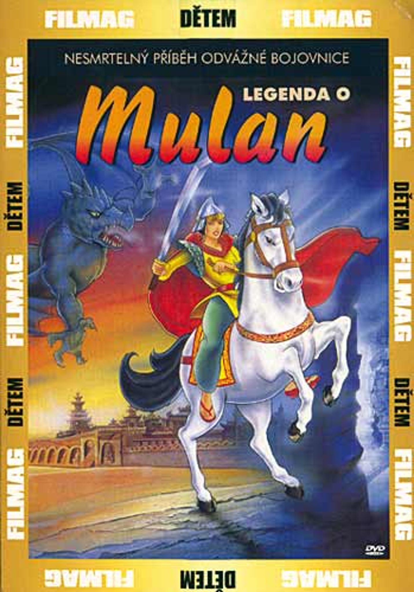 DVD Legenda o Mulan