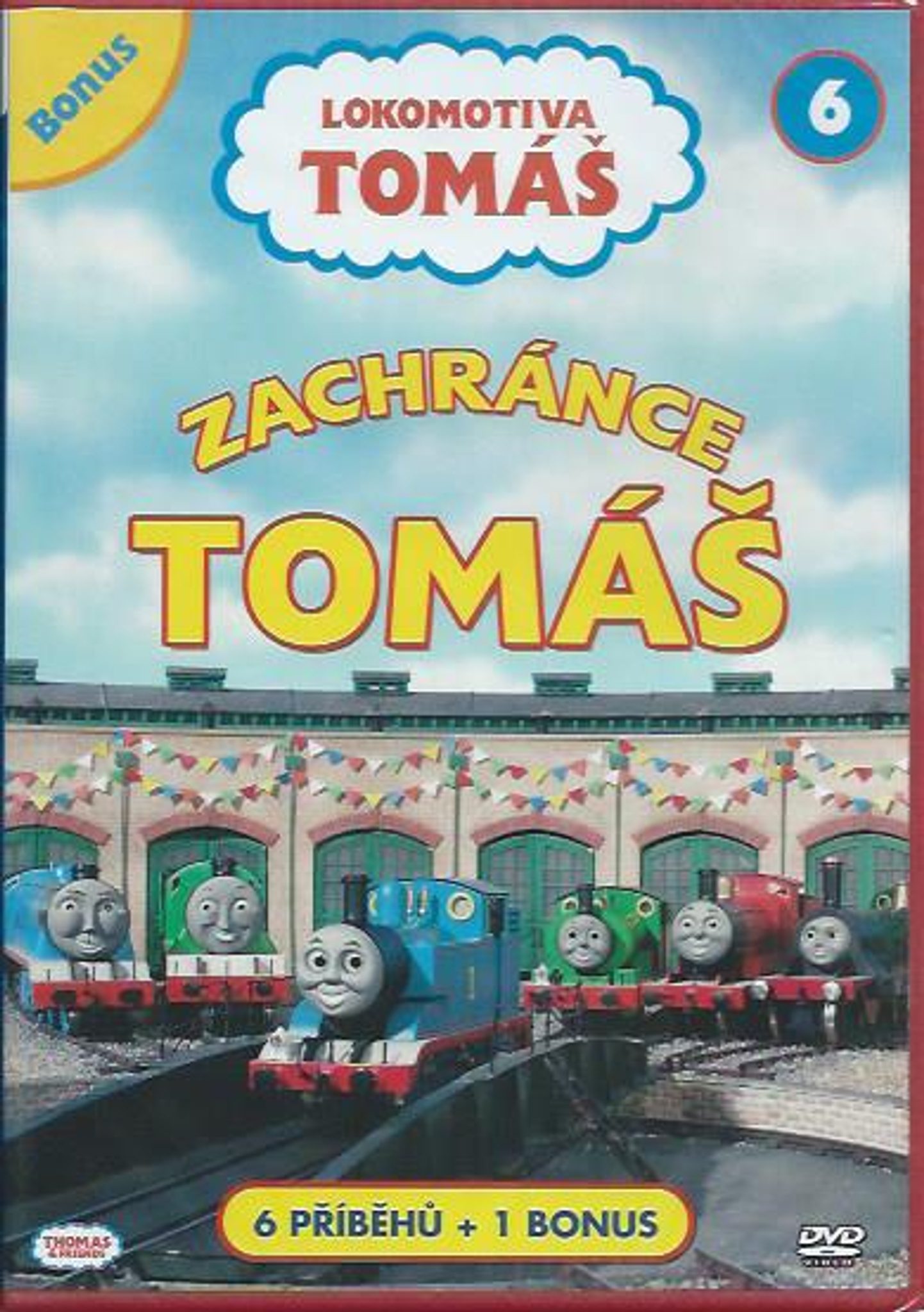 DVD Lokomotiva Tom 6 - Zachrnce Tom