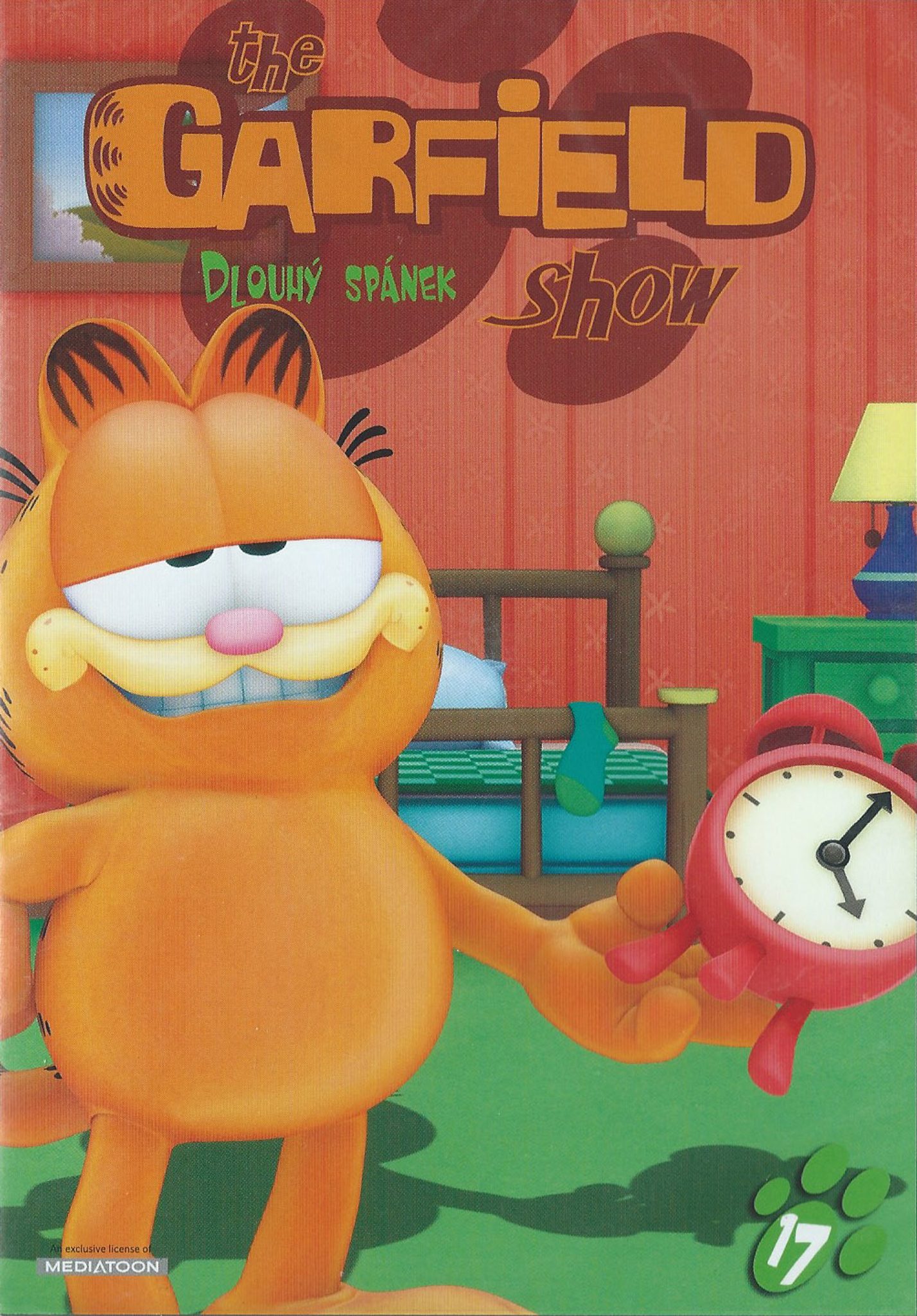 DVD The Garfield show 17 - Dlouh spnek