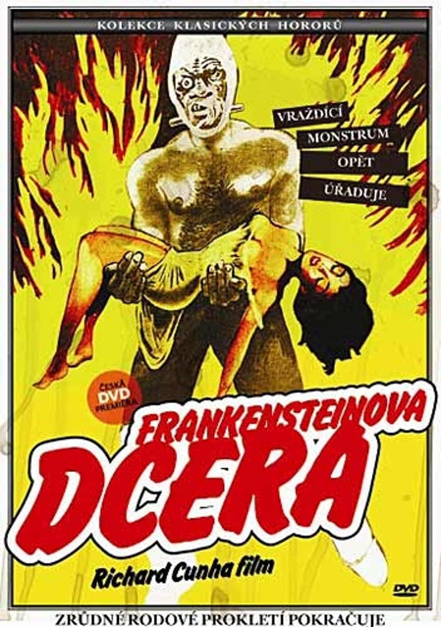 DVD Frankensteinova dcera - Kliknutm na obrzek zavete