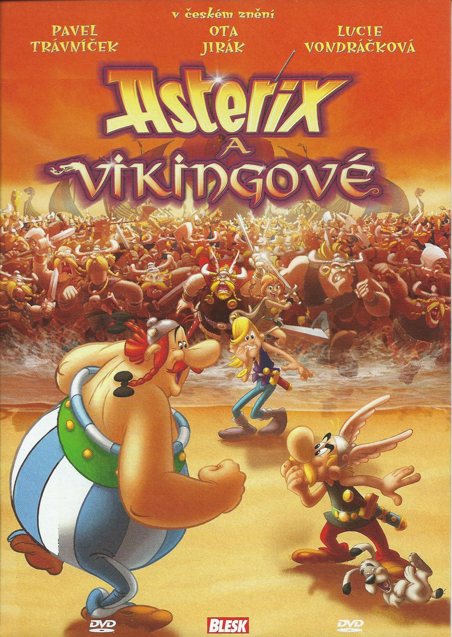 DVD Asterix a Vikingov (slim)