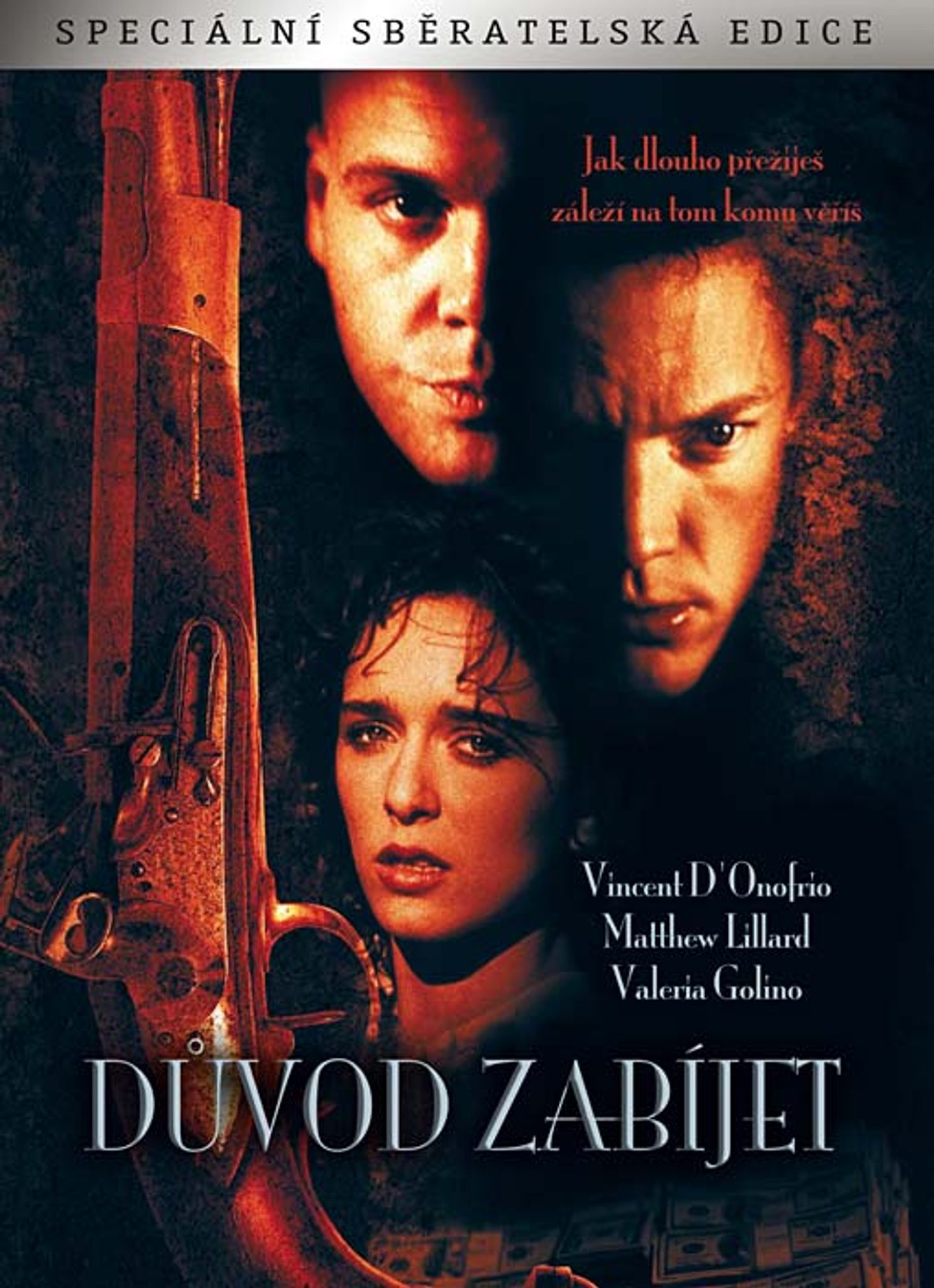 DVD Důvod zabíjet (Digipack)