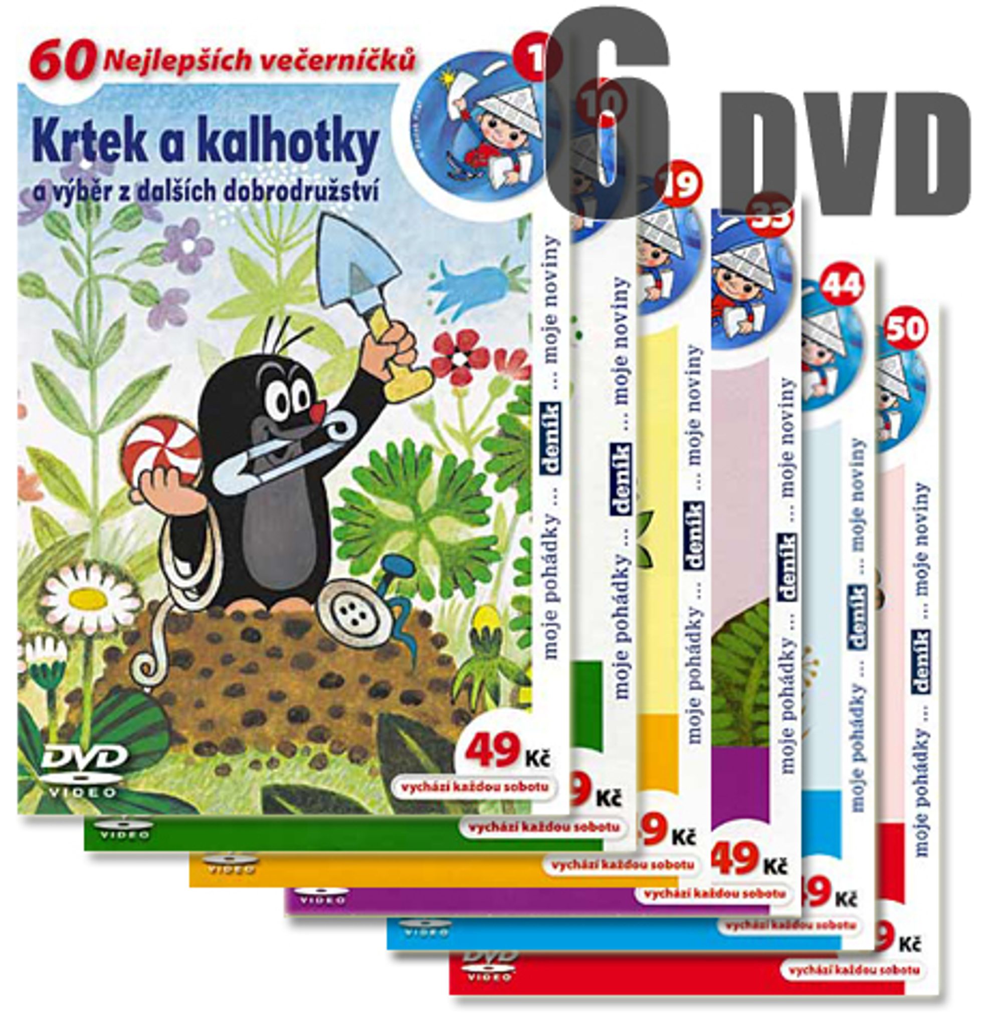 DVD Krteek sada - Kliknutm na obrzek zavete