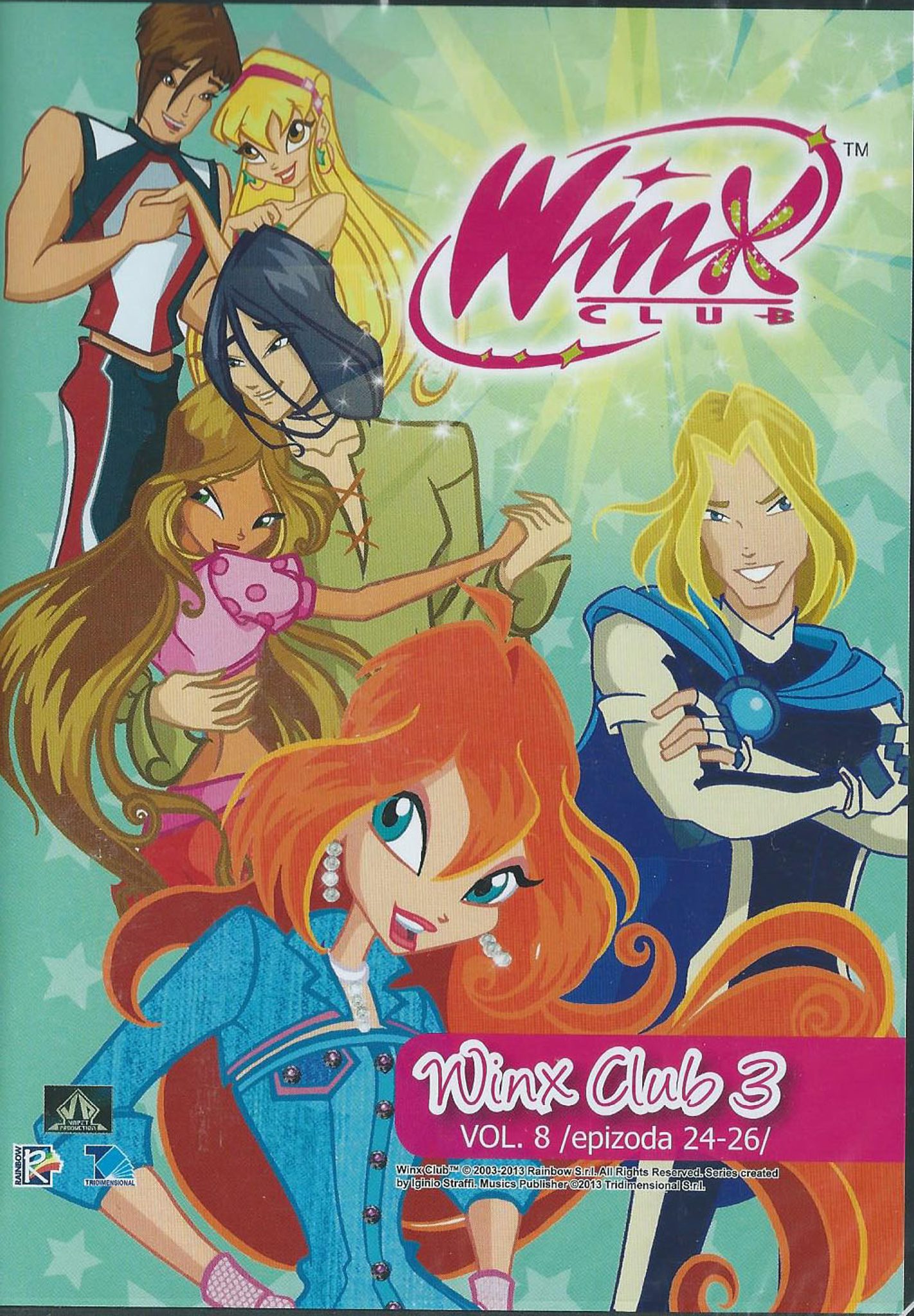 DVD WinX Club 3. srie DVD8