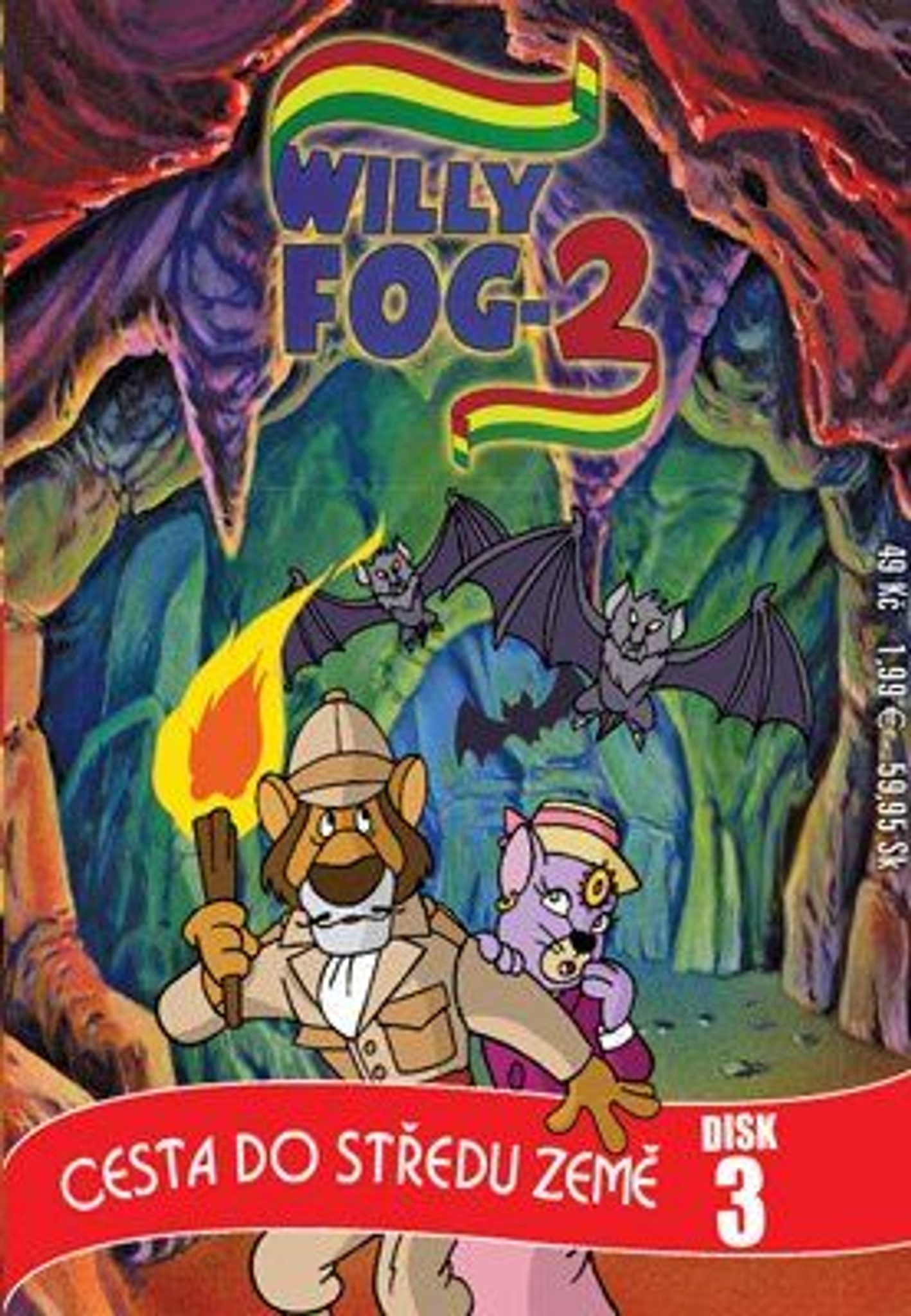 DVD Willy Fog - cesta do středu země 3