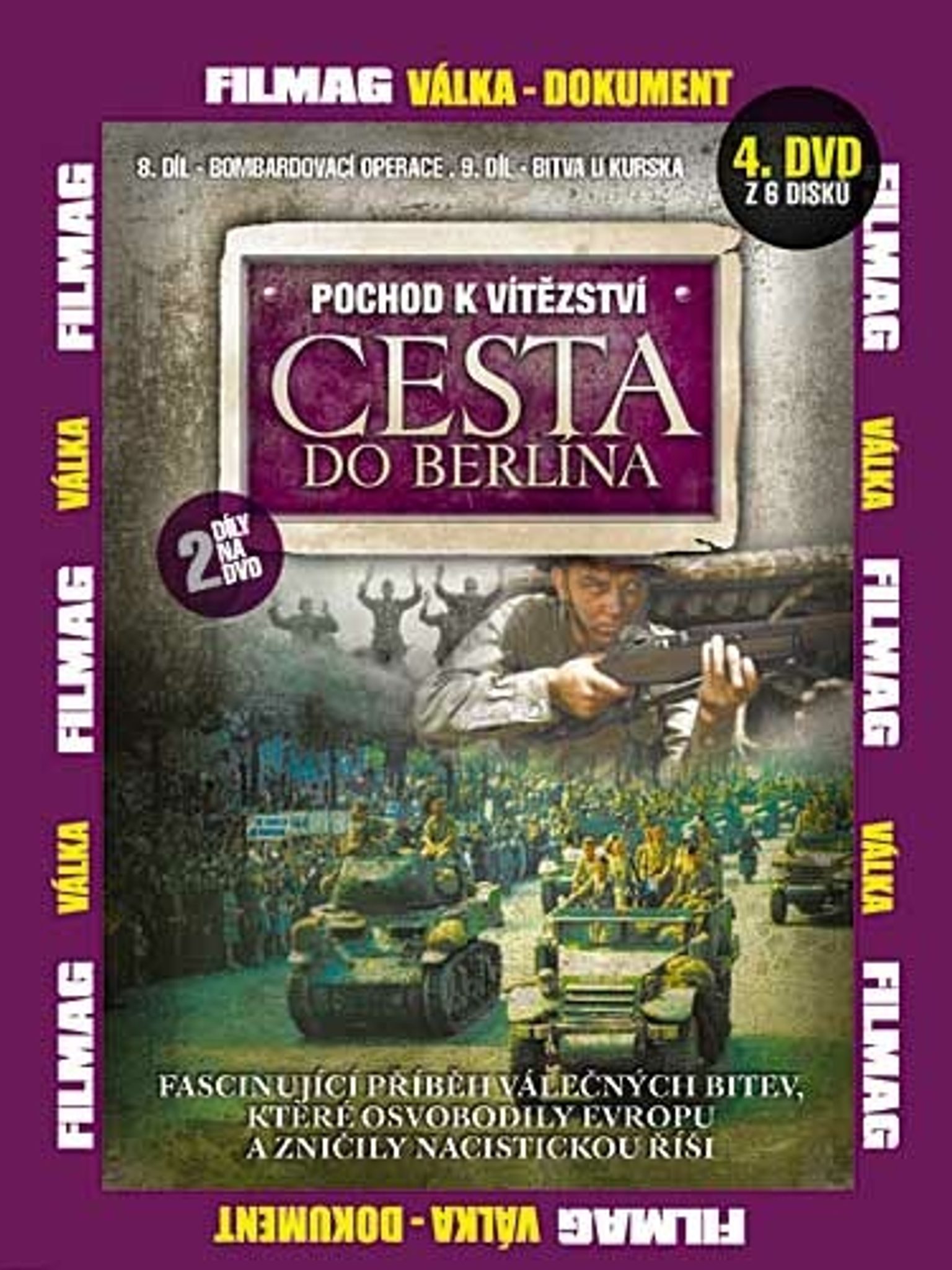 DVD Pochod k vtzstv - Cesta do Berlna 4