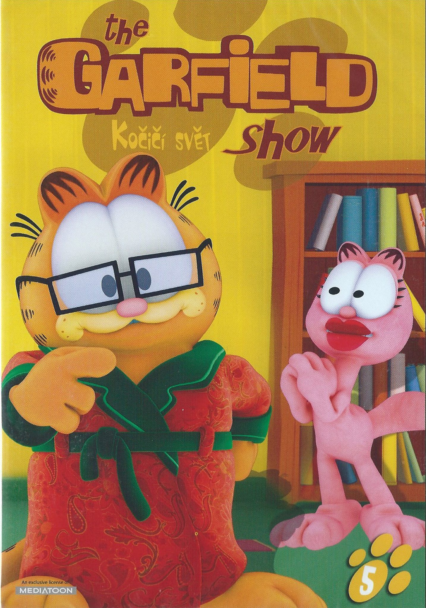 DVD The Garfield show 5 - Koi svt