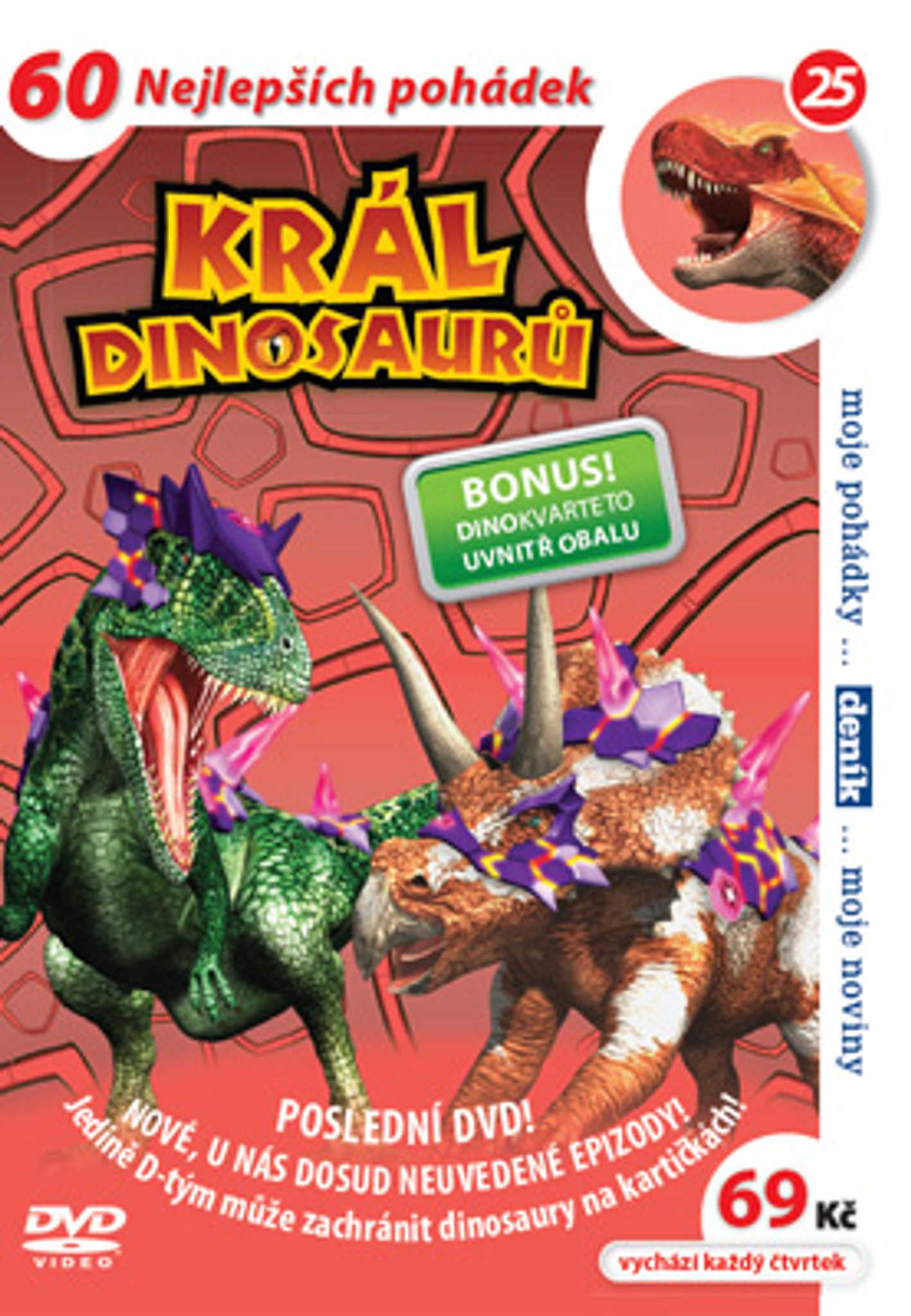 DVD Krl dinosaur 25 - Kliknutm na obrzek zavete