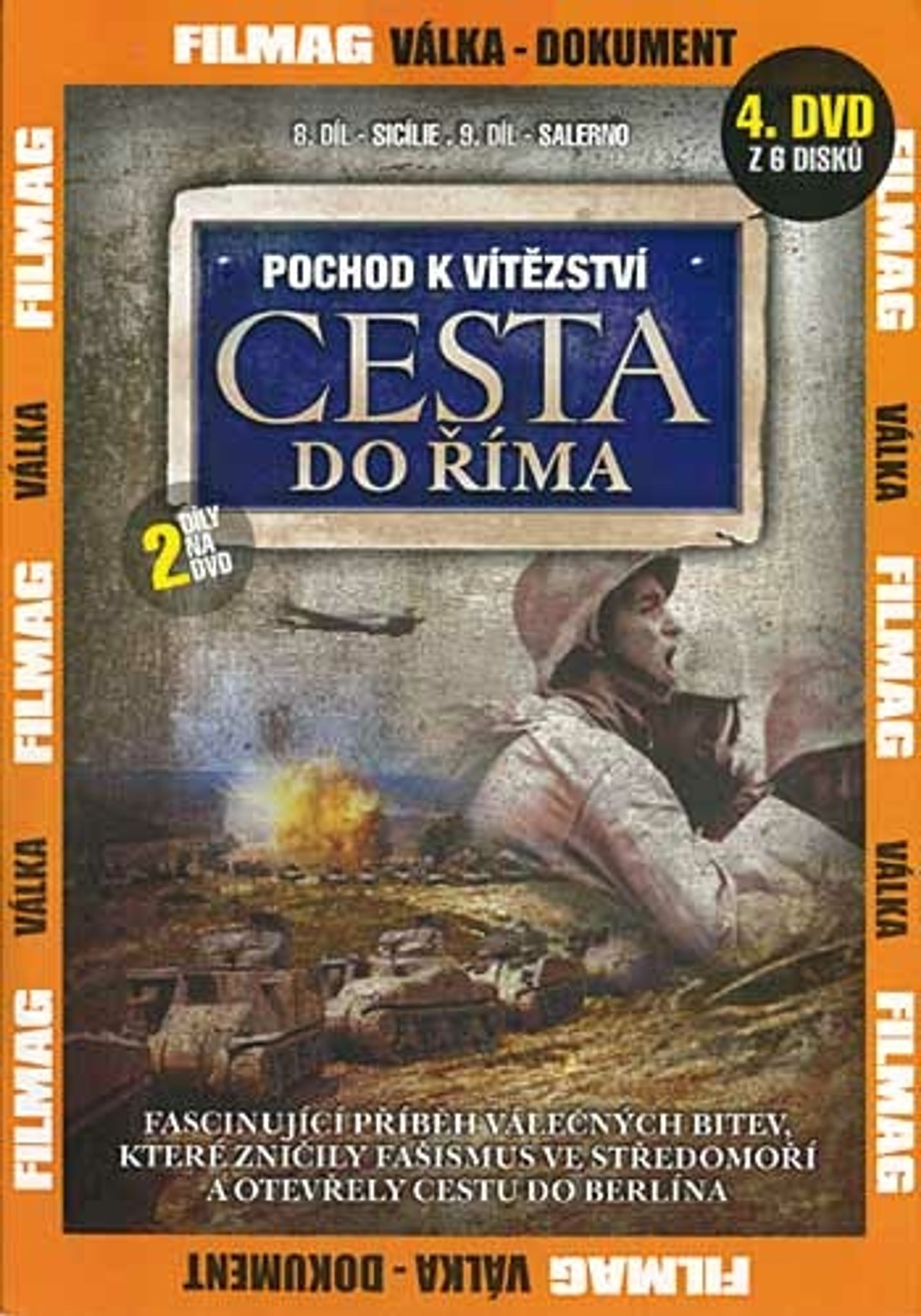 DVD Pochod k vítězství - Cesta do Říma 4