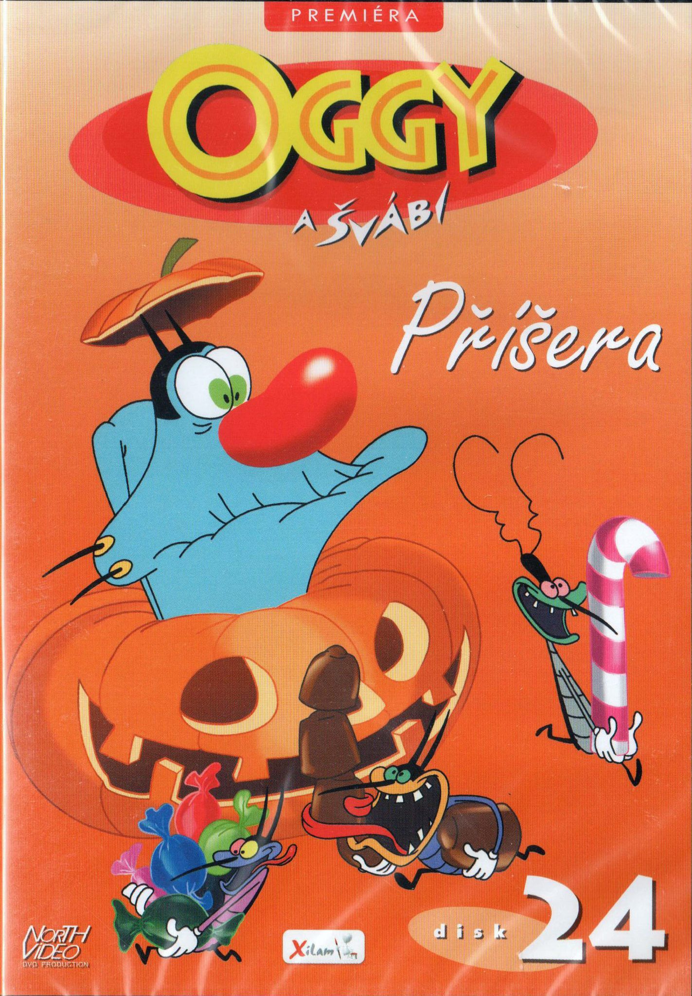 DVD Oggy a švábi 24 - Příšera