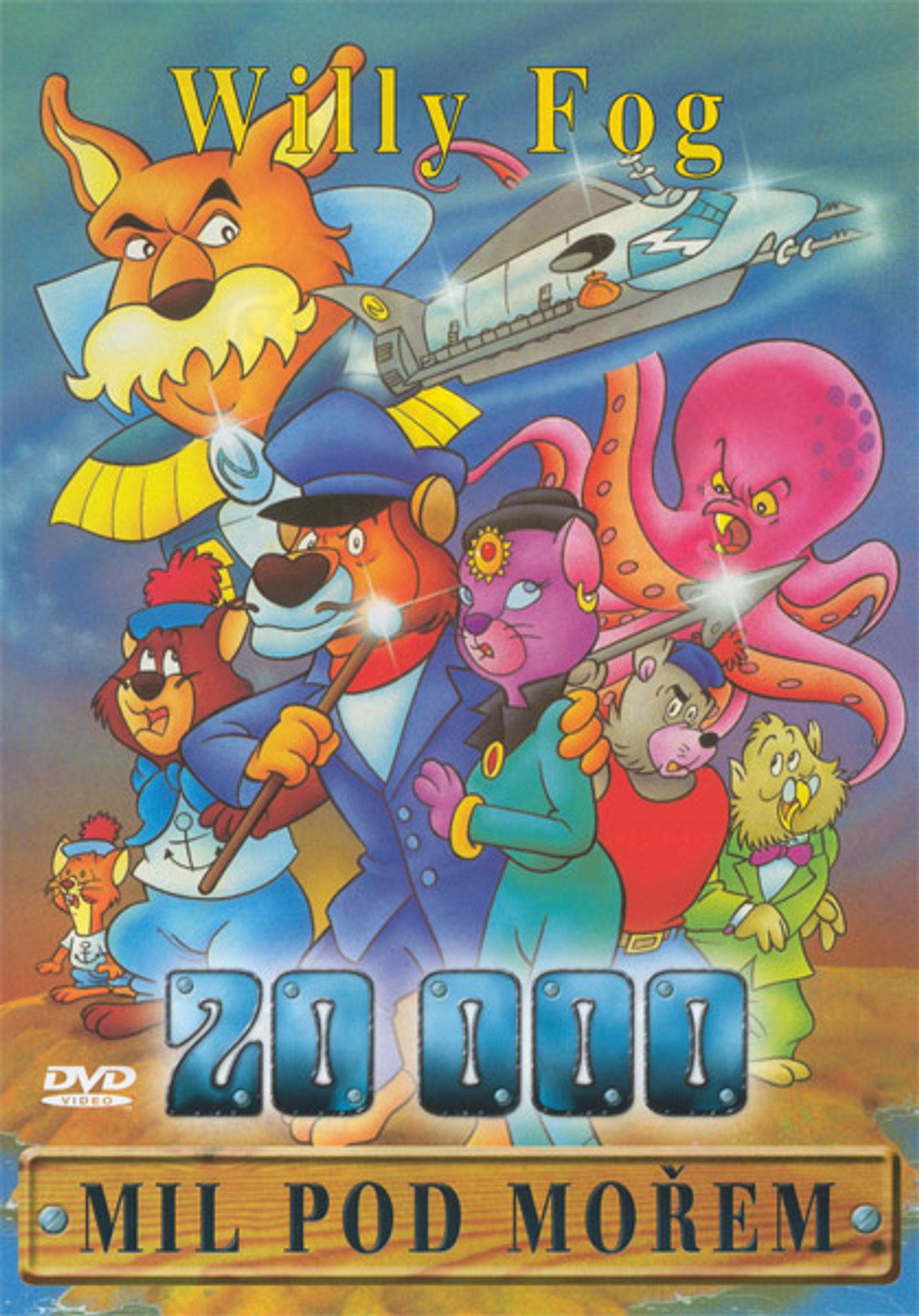 DVD Willy Fog - 20000 mil pod moem 1