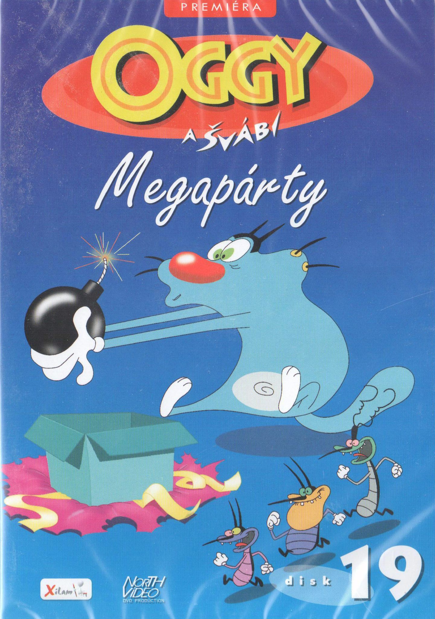 DVD Oggy a vbi 19 - Megaprty - Kliknutm na obrzek zavete