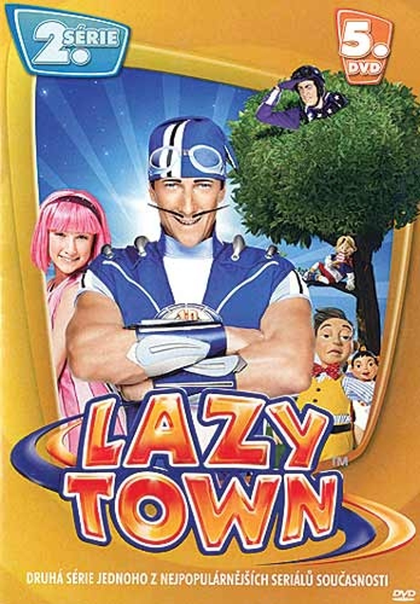 DVD Lazy Town 2. srie 5. disk (Slim box)