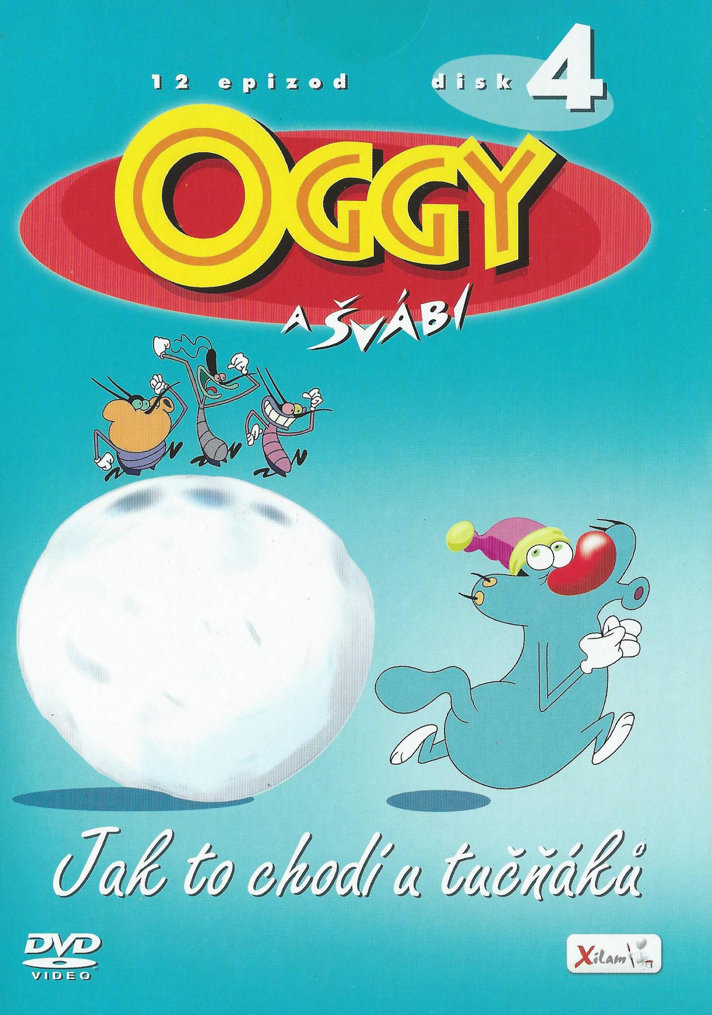 DVD Oggy a vbi 4 - Jak to chod u tuk