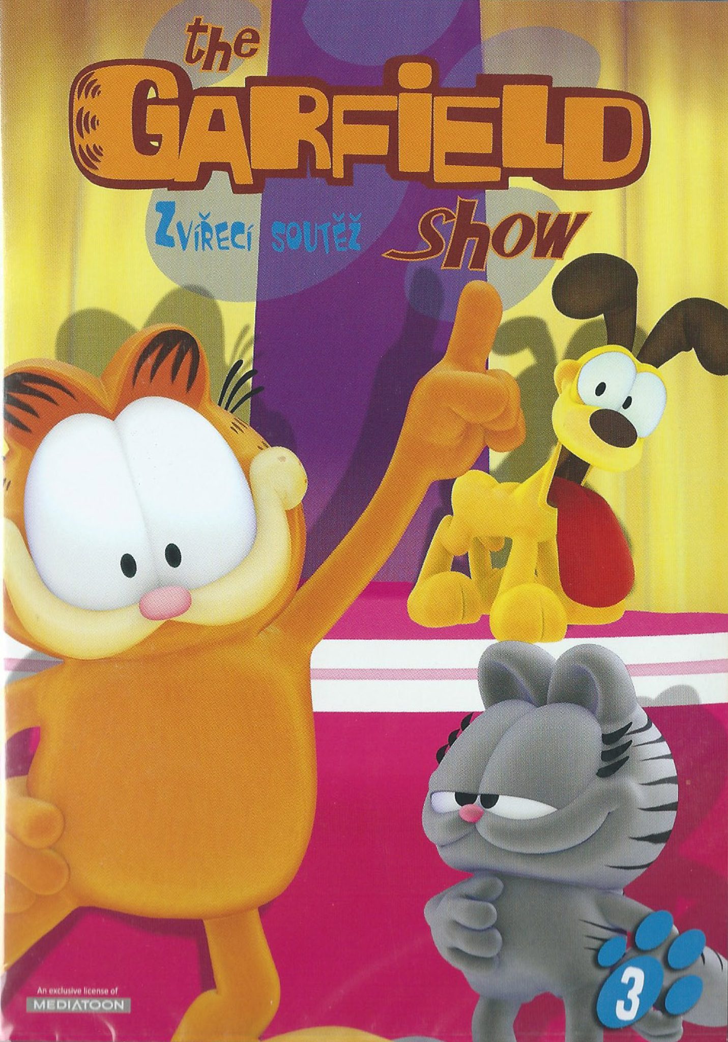 DVD The Garfield show 3 - Zvec sout - Kliknutm na obrzek zavete