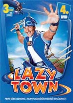 DVD Lazy Town 1. série 4. disk (Slim box)