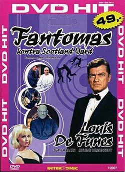 DVD Fantomas kontra Scotland Yard