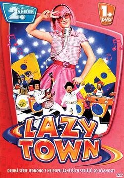 DVD Lazy Town 2. série 1. disk (Slim box)