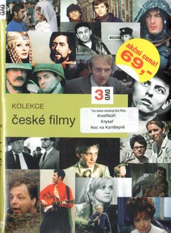 DVD kolekce České filmy - Knoflíkáři / Krysař / Noc na Karlštejně