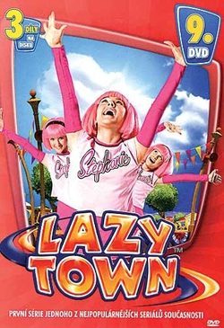 DVD Lazy Town 1. série 9. disk (Slim box)