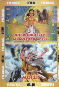 DVD Dobrodružství mladého Ramsese + Mojžíš