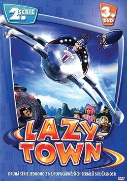 DVD Lazy Town 2. série 3. disk (Slim box)