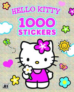 Omalovánky Hello Kitty 1000 samolepek