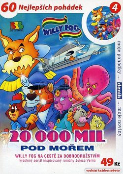DVD Willy Fog - 20000 mil pod mořem 4